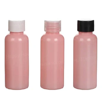 высококачественная розовая баночка для шампуня для домашних животных 30 x 50 мл, банка для душа, 50 г косметики и лосьона в пластиковой упаковке