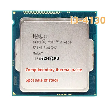 бесплатная доставка оригинальный процессор I3-4130 SR1NP с тактовой частотой 3,40 ГГц, 3 МБ Кэш-памяти LGA1150, процессор I3 4130, поцарапанные части
