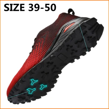 Дышащие мужские кроссовки для бега, Спортивная обувь для тренировок, Уличные кроссовки для бега по траве, прогулочные кроссовки для мужчин