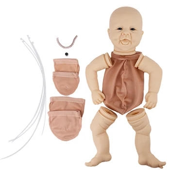Реалистичный 22-дюймовый комплект кукол-реборнов ручной работы, куклы для новорожденных, сделай сам, набор пустых кукол, Виниловые неокрашенные незаконченные детали для кукол