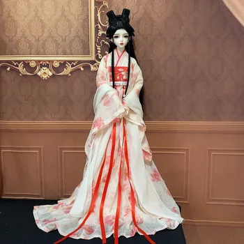 Одежда BJD 1/3 в виде кукольного платья 1/4 1/6, юбка для костюма девочки в стиле Танг