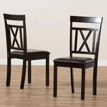 Обеденный стул Rosie Cross со спинкой - комплект из 2