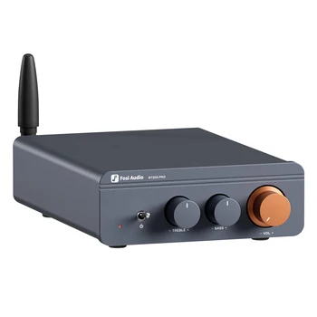 Fosi Audio BT20A Pro TPA3255 Усилитель мощности звука Bluetooth 300 Вт x2 Мини Hi Fi Стерео Класса D Усилитель Низких Высоких Частот Для Домашнего Кинотеатра