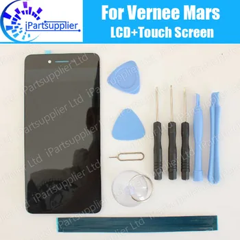Vernee Mars ЖК-дисплей + Сенсорный экран 100% Оригинальный ЖК-Дигитайзер Замена Стеклянной Панели Для Vernee Mars + инструменты + клей