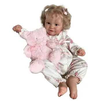 60 см Куклы-Реборны для Всего Тела, куклы ручной работы, реалистичные мягкие силиконовые Игрушки для новорожденных Детей на День Рождения
