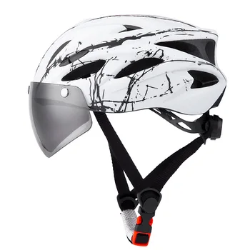 LAMEDA Сверхлегкие Магнитные Защитные очки Шлем Велосипедные Шлемы С линзой Для MTB дорожного велосипеда Мужчины Женщины Защита головы для верховой Езды