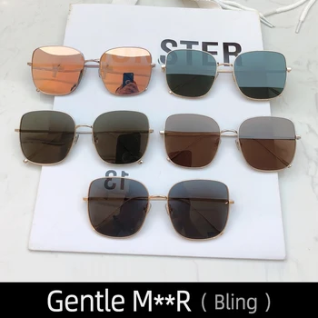 Солнцезащитные очки Bling Gentle MxxR Для женщин, Мужские Черные очки Cat eye MGlasses, Шпионская мода, Негабаритный Роскошный Дизайнерский бренд