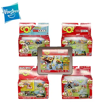 Hasbro Angry Birds Гоночный автомобиль Игрушка Кукла Коробка Фигурки Модель Подлинные Аниме Фигурки Коллекция Хобби Подарки Игрушки