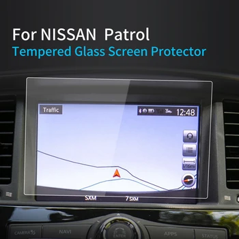 Для Nissan Patrol Armada Протектор экрана 2023 Защитная пленка Из закаленного Стекла Наклейки для защиты Навигатора Автомобильные Аксессуары