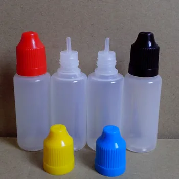 100шт 15 мл пластиковая бутылка с мягкой полиэтиленовой иглой с защитной от детей крышкой и длинным наконечником для пустых бутылок-капельниц для жидкостей