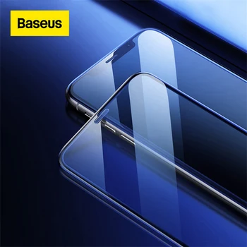 Baseus Полноэкранная Изогнутая Закаленная пленка С Защитой от синего света, Защитная пленка для защиты экрана от сотовой пыли Для iPhone 11 /XS /Max /XR