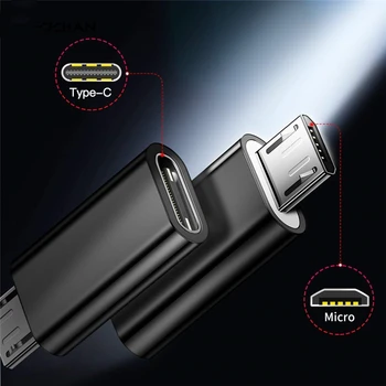 Адаптер типа C для подключения к Micro USB-разъему для зарядки мобильного телефона для адаптеров смартфонов Huawei Xiaomi Redmi