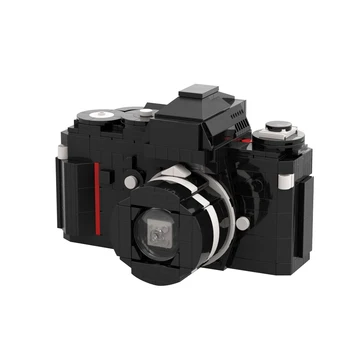 MOC Цифровая камера Nikon F3, набор строительных блоков, ретро креативные игрушки, сборка, кирпичи, обучающая коллекционная модель для детских подарков