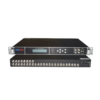 Демодулятор DIBSYS 16-канальный dvb-ip шлюз DVB-S/S2/C/ ISDB-T-ird ip dvb s2 для цифровой головки catv