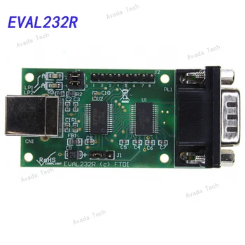 Модуль оценки Avada Tech EVAL232R, светодиодный индикатор USB-RS232 для последовательной передачи данных