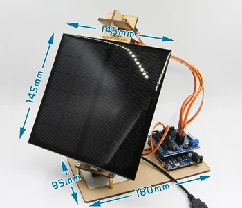 Для программы Arduino Smart Solar Tracker Может использоваться Для Создания зарядного устройства для мобильного телефона, проекта по производству электроэнергии, деталей для игрушек DIY