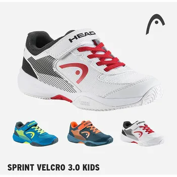 Профессиональные спортивные детские теннисные туфли HEAD Sprint Velcr серии 3.0, нескользящие, амортизирующие, износостойкие, дышащие