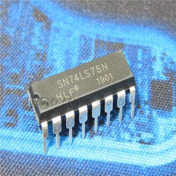 5 шт./лот SN74LS75N 74LS75N DIP-16 Логический чип в наличии