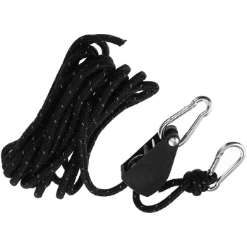 Подвесной ремень для одежды, Ветрозащитная бельевая веревка, устройство для натяжения веревки для навеса, веревки для привязки палатки, кемпинг