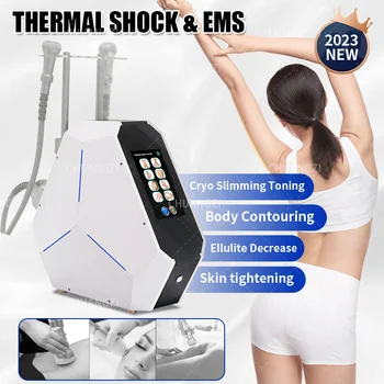 Портативная машина для похудения T Shock 2 В 1, устройство для охлаждения кожи лица и тела, профессиональная машина для охлаждения кожи T Shock