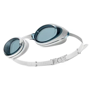 Новые водонепроницаемые и противотуманные очки для плавания для взрослых, HD прозрачное оборудование для тренировки плавания, силиконовые очки для плавания