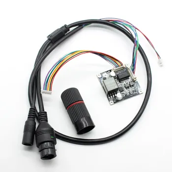 Вход 44-57 В ip-камера видеонаблюдения POE модуль 8pin poe кабель печатная плата выход DC 12 В для IPC с POE кабелем