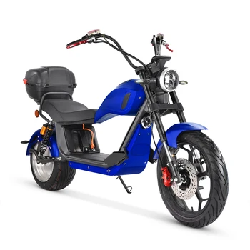 Электрический мотоцикл 2000w 60v 20ah 40ah аккумулятор Моторизованный скутер Мощный для взрослых