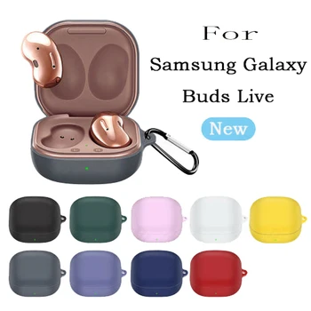 Беспроводная Bluetooth-Гарнитура, Защитный Чехол Для Наушников, Противоударный Силиконовый Защитный Чехол Для Samsung Galaxy Buds Live