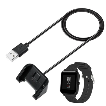 USB-кабель для зарядки, док-станция, зарядное устройство для Xiaomi Huami Amazfit Bip, смарт-часы, молодежное издание, смарт-браслет, Зарядные устройства, Аксессуары