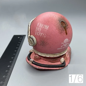 В наличии 1/6 Модный Шлем Астронавта Розового цвета, можно комбинировать с моделью Костюма, 12-дюймовая фигурка, коллекционная кукла