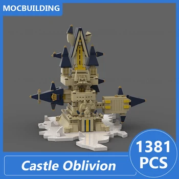 Castle Oblivion Модель Moc Строительные блоки Diy Сборка Кирпичей Архитектура Развивающие Творческие детские игрушки Рождественские подарки 1381 шт.