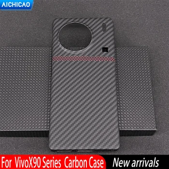 ACC- Карбоновый чехол для Vivo X90pro из арамидного волокна, ультратонкий, защищающий от падения Чехол для телефона Vivo X90Pro Plus Cover CASE