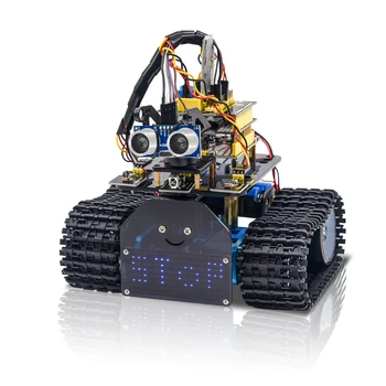 OEM Keyestudio DIY Mini Tank V2.0 Smart BT Robot Автомобильный комплект stem robot kit для Arduino